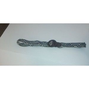 Vintage plaited cord women's belt